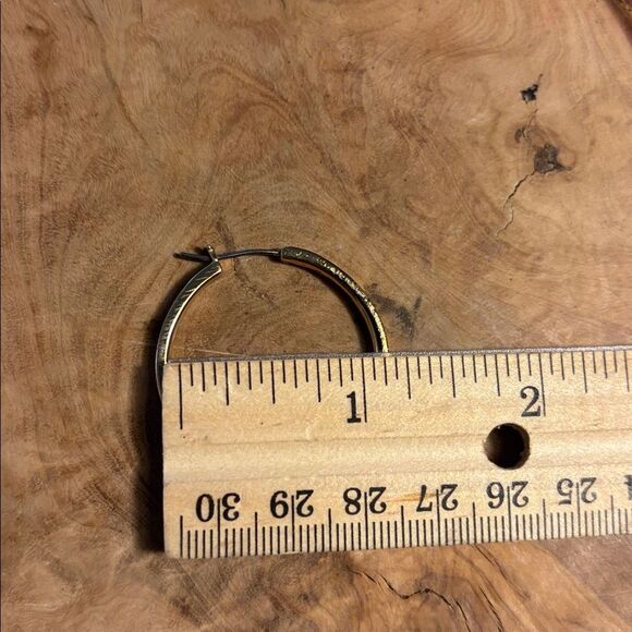 Single Coach Gold Hoop - Picture 5 of 5